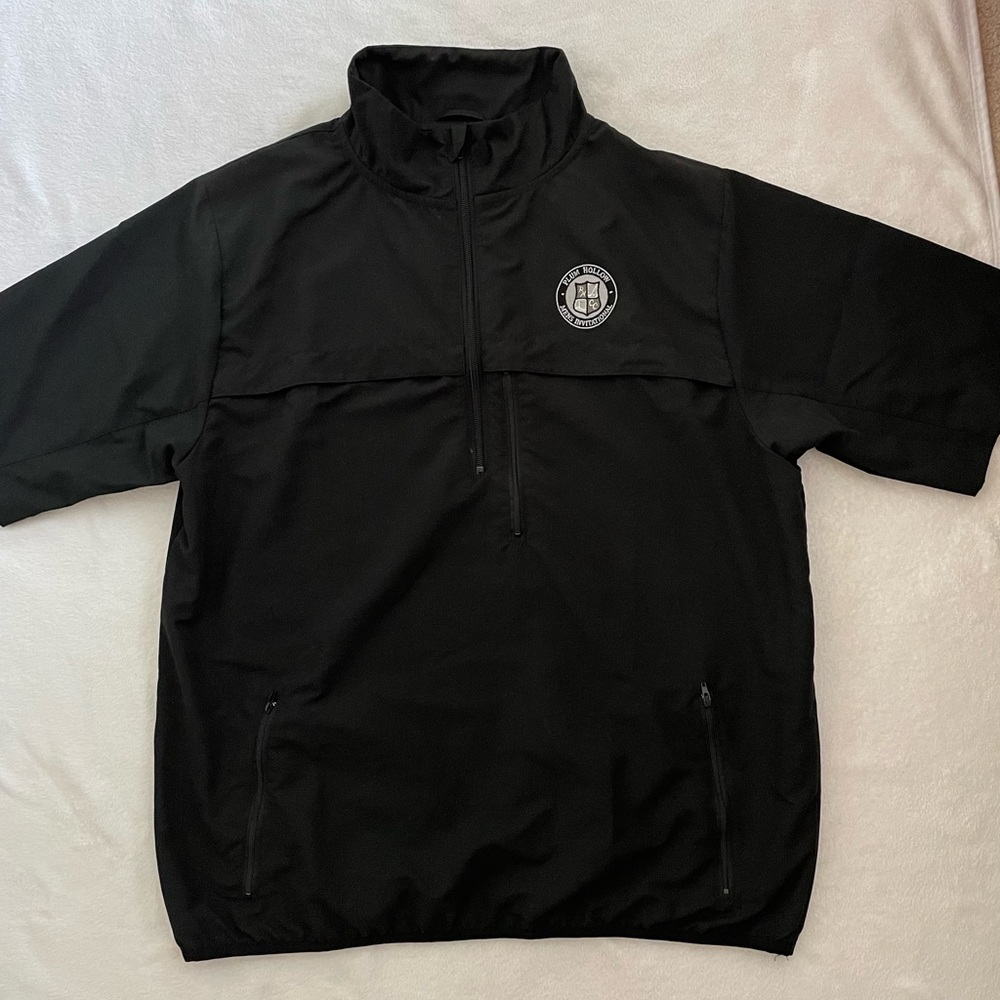 Otter Men Outdoor Jacket Size L Windbreaker Jacket Top Short Sleeves